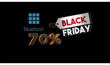 Bluehost Black Friday & Cyber Monday Sale  – Huge Savings!